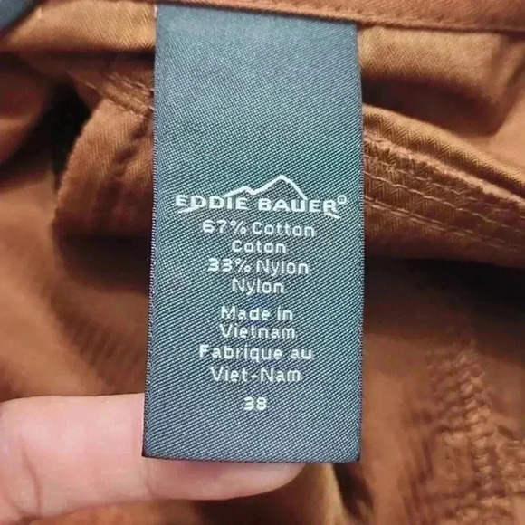 Eddie Bauer Mens Cargo Outdoor Shorts Size 38 - Picture 3 of 6